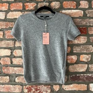 NWT Quince Mongolian Cashmere Tee